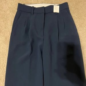 Aritzia Navy Blue Women's Pants - Effortless pant